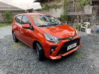 Orange Toyota Wigo 2021 for sale in Quezon 