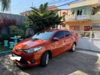 Orange Toyota Vios 2017 for sale in Muntinlupa