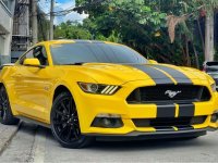 Yellow Ford Mustang 2016 for sale in Quezon