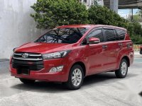 Red Toyota Innova 2017 for sale in Angeles 