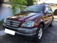 Red Mercedes-Benz ML 320 2004 for sale in Parañaque