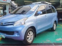 Selling Blue Toyota Avanza 2012 in Las Piñas