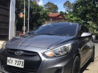 Silver Hyundai Accent 2016 for sale in Dasmarinas