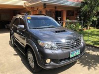 Silver Toyota Fortuner 2013 for sale in Batangas