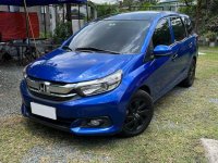 Blue Honda Mobilio 2018 for sale in Quezon 