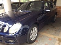 Blue Mercedes-Benz E-Class 2007 for sale in Cainta
