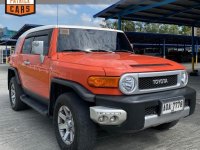 Orange Toyota FJ Cruiser 2014 for sale in Pasay 