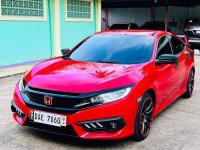 Selling Red Honda Civic 2017 in Quezon City