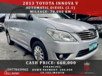 Purple Toyota Innova 2013 for sale in Automatic