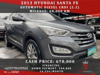 Selling Purple Hyundai Santa Fe 2013 in Las Piñas