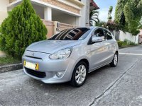 Purple Mitsubishi Mirage 2015 for sale in Bacoor