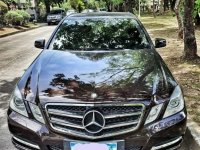 Purple Mercedes-Benz E-Class 2013 for sale in Pasig