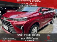 Selling Purple Toyota Avanza 2022 in Las Piñas