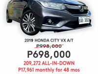 2019 Honda City  1.5 VX Navi CVT in Cainta, Rizal