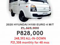 2020 Hyundai H-100 2.5 CRDi GL Cab & Chassis (w/ AC) in Cainta, Rizal