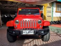 Red Jeep Wrangler 2014 SUV / MPV at 4000 for sale in Manila