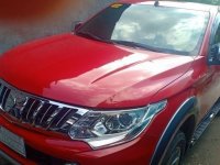 Red Mitsubishi Strada 2015 Truck at 70000 for sale