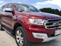 Sell Red 2018 Ford Everest SUV / MPV at Automatic in  at 20000 in Manila