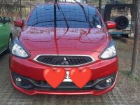 Purple Mitsubishi Mirage 2017 for sale in Automatic