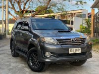 Purple Toyota Fortuner 2016 for sale in Manual