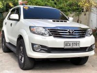 Purple Toyota Fortuner 2015 for sale in Automatic