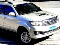 Purple Toyota Fortuner 2014 for sale in Automatic