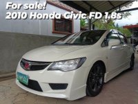 White Honda Civic 2010 for sale in Lipa