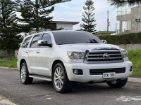 Pearl White Toyota Sequoia 2010 for sale in Parañaque