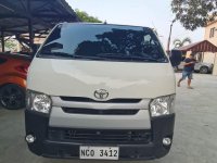 White Toyota Hiace 2018 for sale in Manual