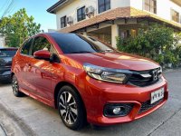 Orange Honda Brio 2019 for sale in Las Piñas
