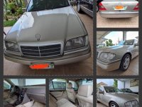 White Mercedes-Benz C220 1995 for sale in Automatic