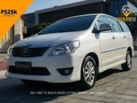 Pearl White Toyota Innova 2012 for sale in Automatic