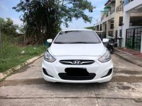 White Hyundai Accent 2012 for sale in Manila