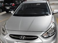 Silver Hyundai Accent 2017 for sale in Automatic
