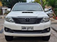 Selling White Toyota Fortuner 2015 in Manila