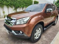 Sell White 2015 Isuzu Mu-X in Quezon City