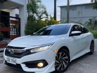 Pearl White Honda Civic 2016 for sale in Plaridel