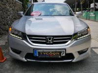 Silver Honda Accord 2014 for sale in Pasig