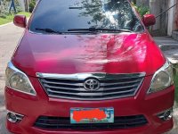 White Toyota Innova 2012 for sale in Las Piñas