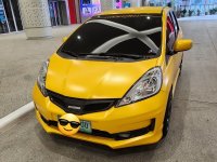 Yellow Honda Jazz 2012 for sale in Quezon City