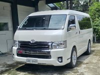 Sell White 2017 Toyota Hiace Super Grandia in Quezon City