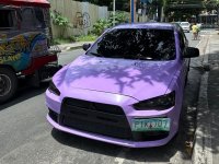 White Mitsubishi Lancer 2010 for sale in Quezon City