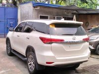 White Toyota Fortuner 2017 for sale in Quezon City