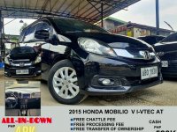 White Honda Mobilio 2015 for sale in Marikina