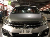 Silver Suzuki Ertiga 2017 for sale in Quezon City