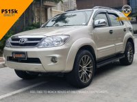 White Toyota Fortuner 2008 for sale in Manila