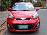Sell Red 2013 Kia Picanto Hatchback at Automatic in  at 25000 in Manila