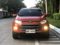 Orange Ford Ecosport 2017 for sale in Automatic