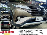 Bronze Toyota Rush 2020 for sale in Automatic