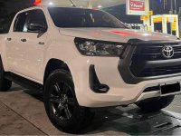 White Toyota Hilux 2021 for sale in Quezon City